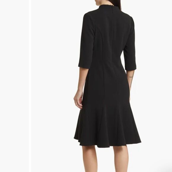 Black Halo Allic High Neck Dress size 12 NWT $415 - Picture 3 of 8